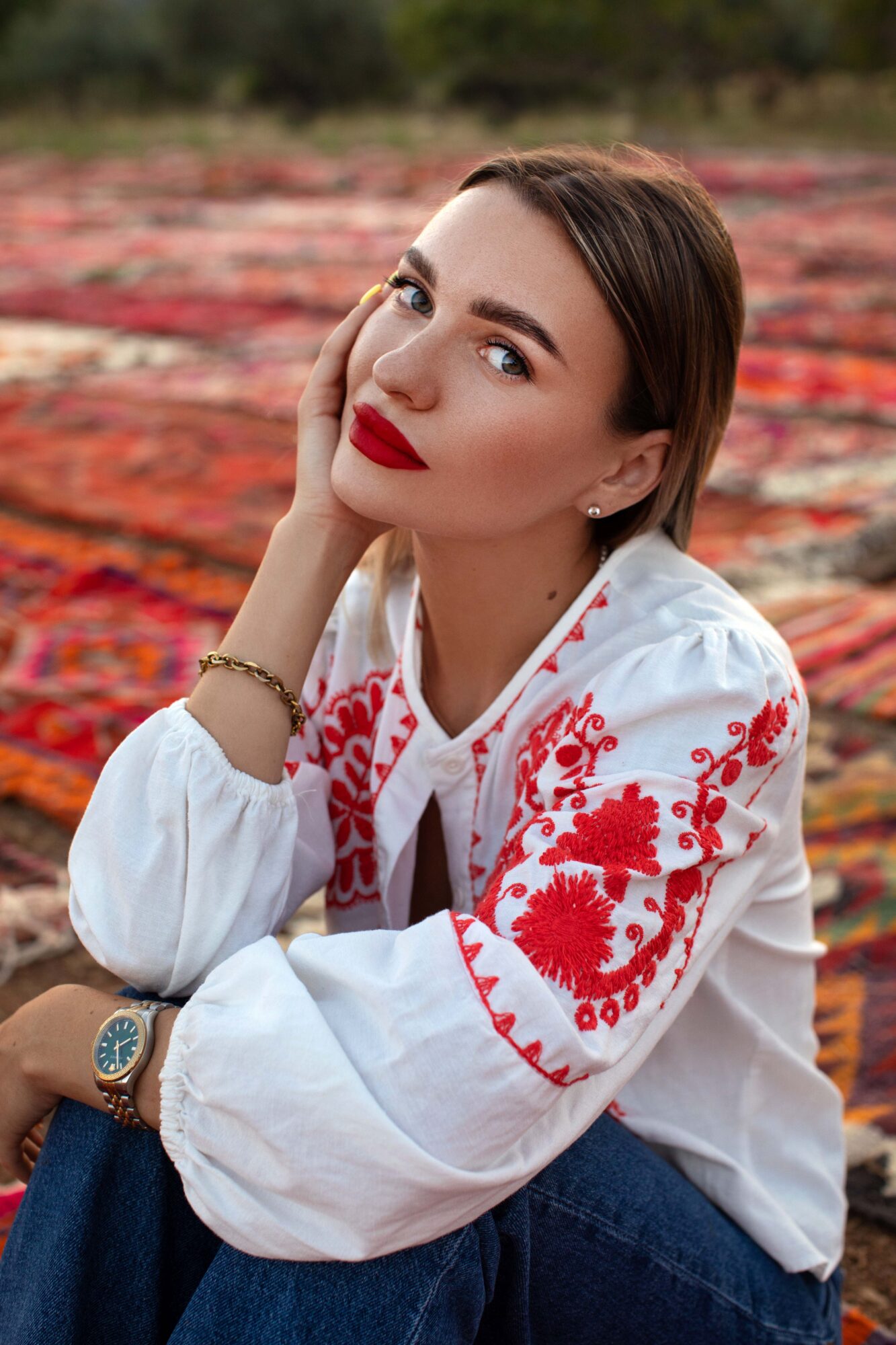 Анталья маңындағы Дёшемеалты кілемдерінде фотосессия